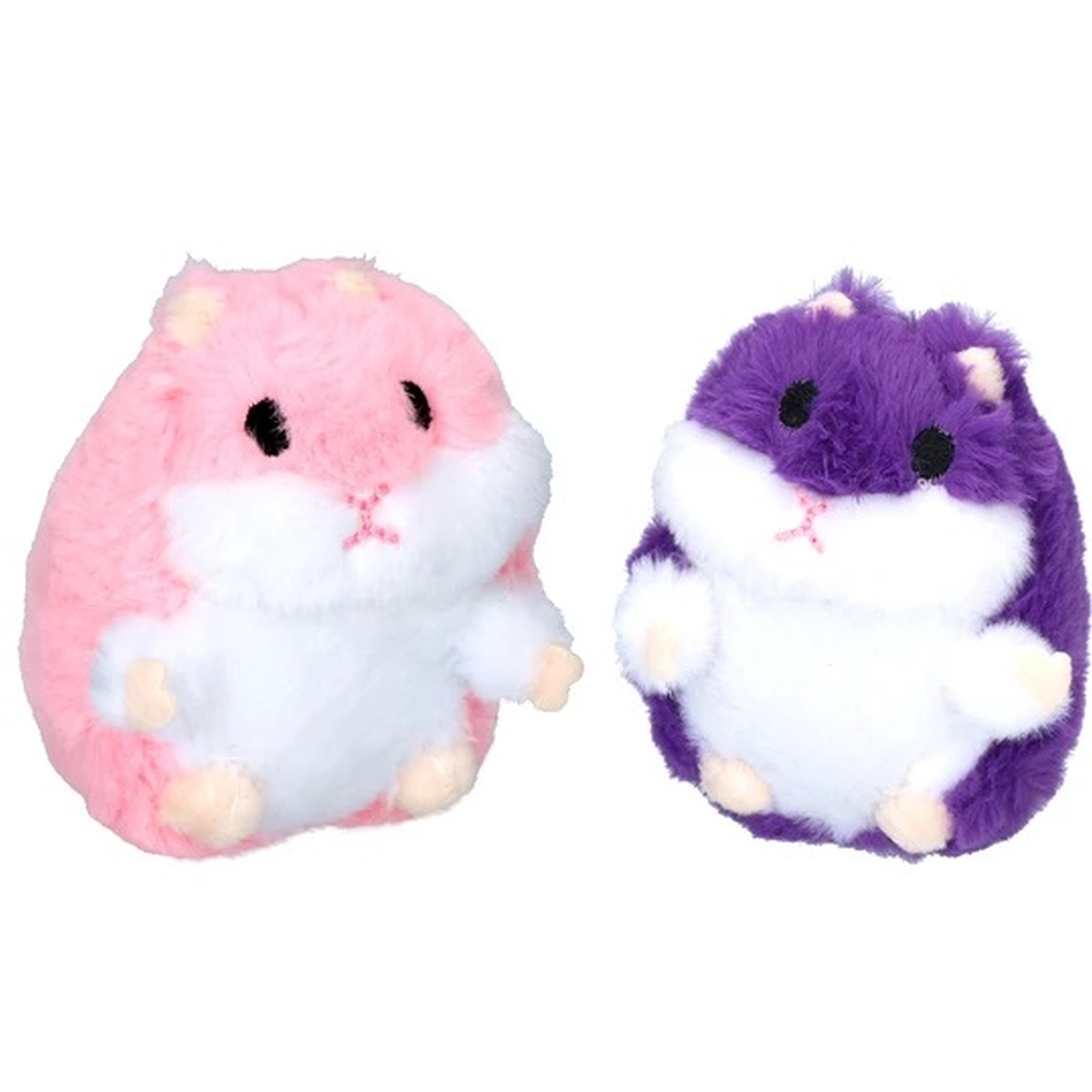 Hundespielzeug | Wurfspielzeug | kleine Hunde | Quietscher | Kauspielzeug | Pink | Hamster
