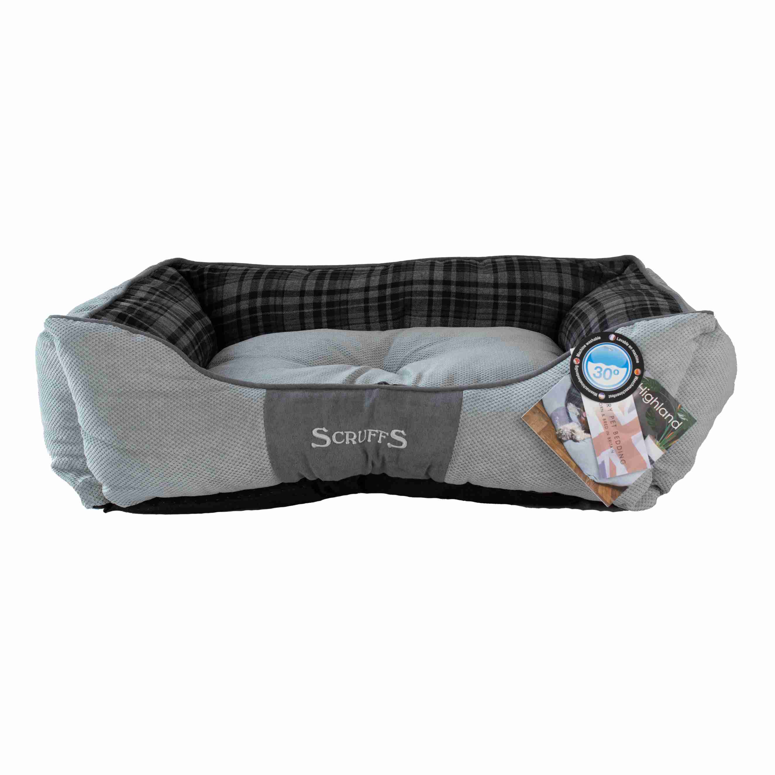 Scruffs | Hundebett | Highland Box Bett | Hundeschlafplatz | versch. Größen