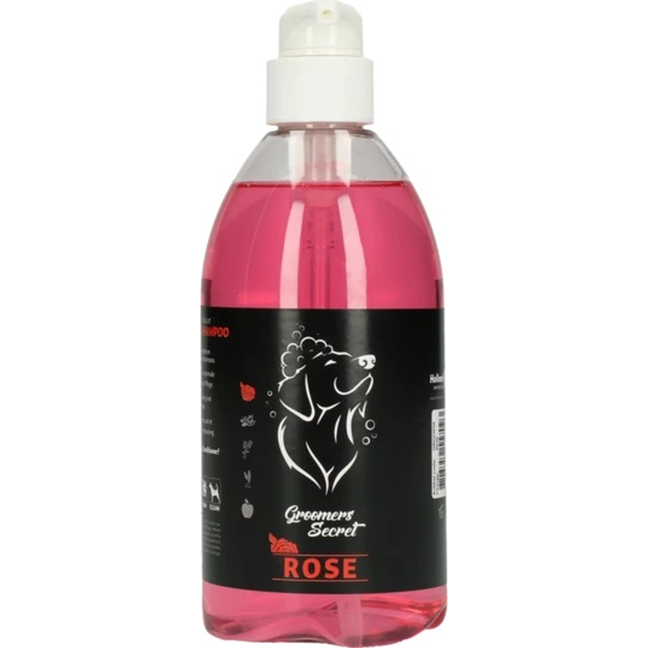 Hundepflege | Shampoo | Rosenduft | pflegend | Haut & Fellpflege | Rosa | 250 ml