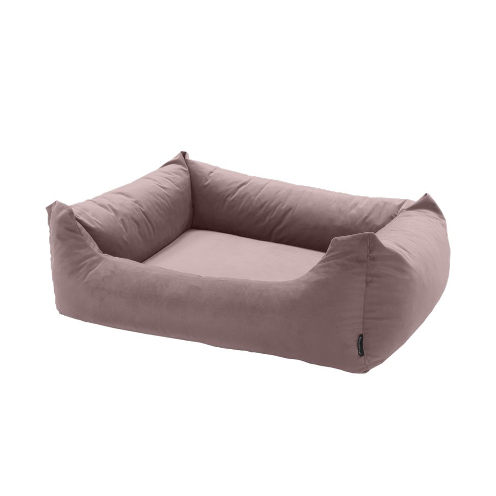 Madison | Hundebett | Velours Dog Bed | Rosa | Schlafplatz | Erholung | versch. Größen