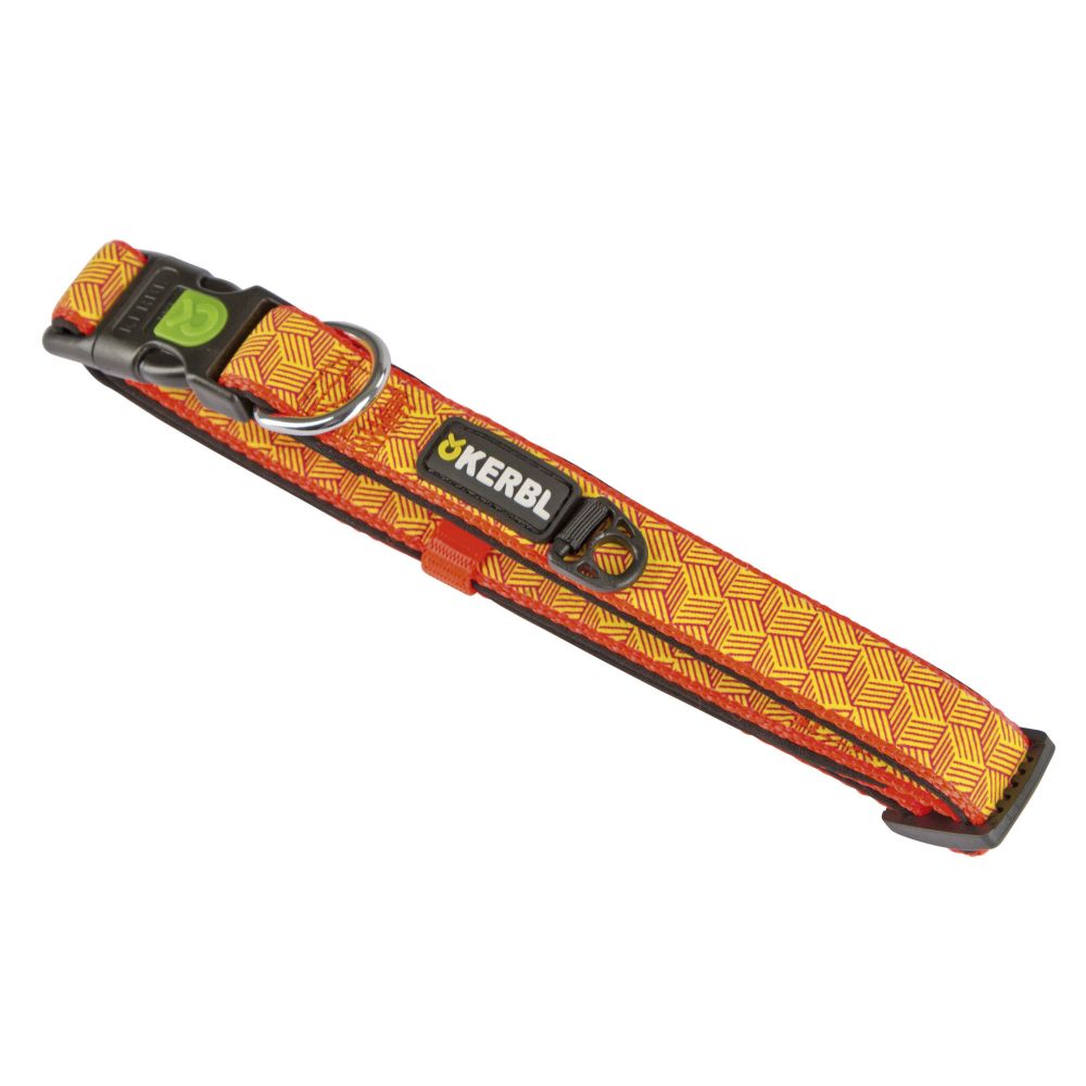 Halsband reflektierend | versch. Modelle | Schwarz/Orange