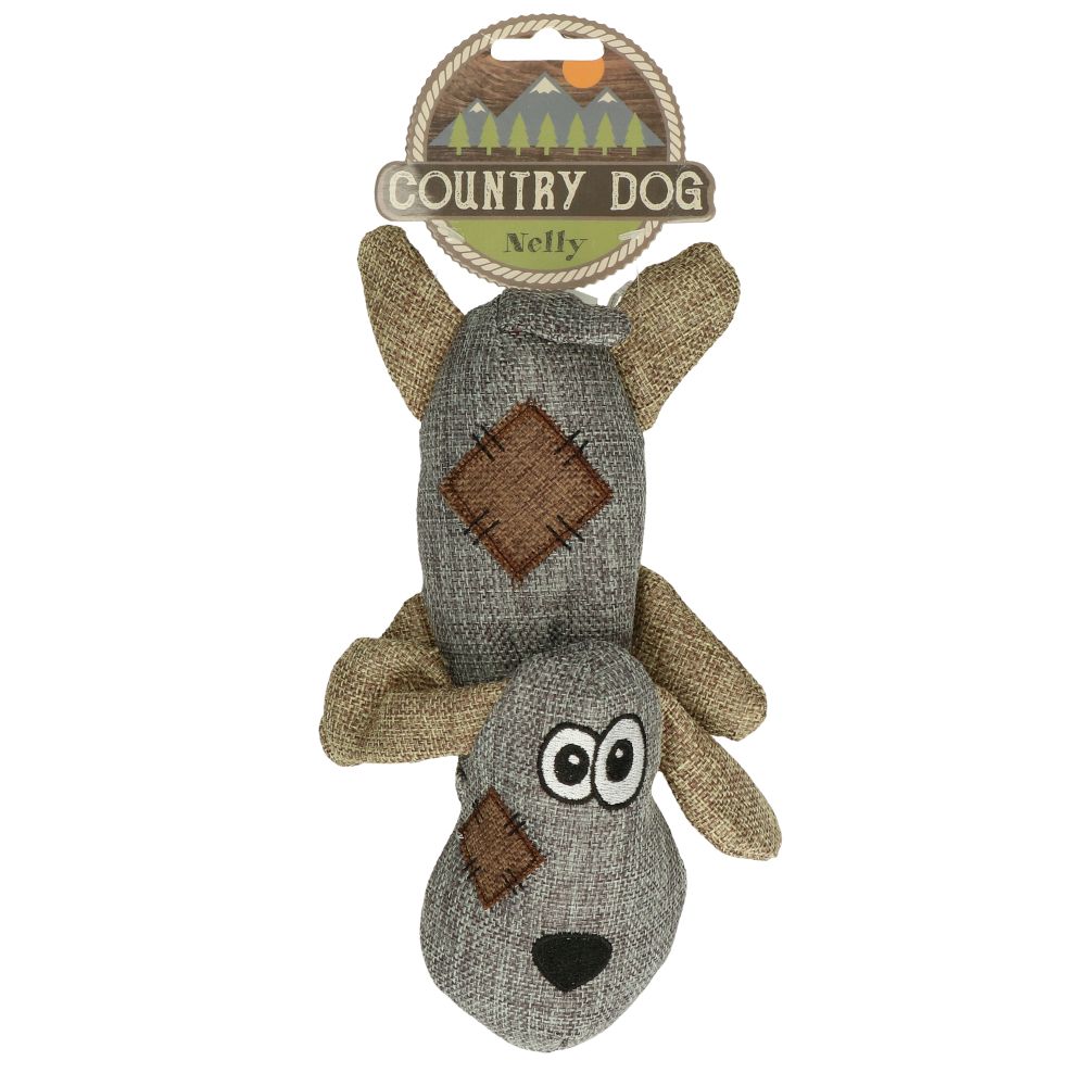 Hundespielzeug | Kuscheltier | Stofftier | Nelly | Maße:24 x 10 cm