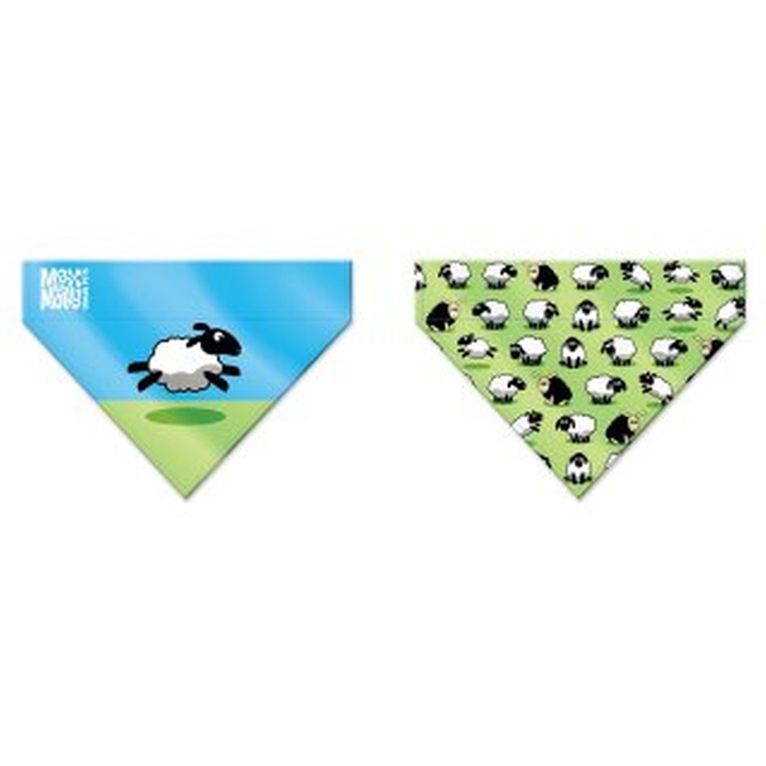 Wende-Bandana | weich | dicker Stoff | hoher Tragekomfort | versch. Größen & Farben