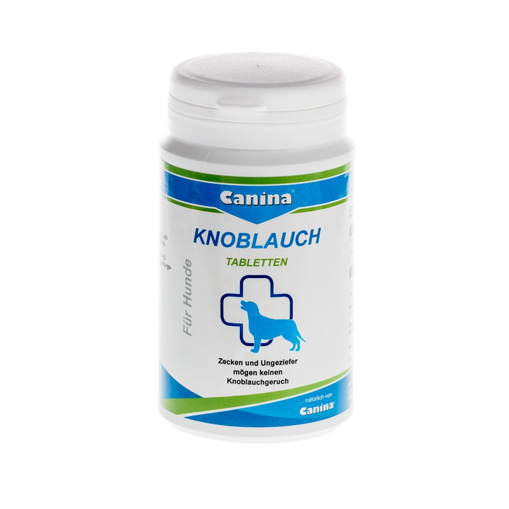 Canina | Knoblauch Tabletten | Blutreinigung | Ungezieferbekämpfung | Nahrungsergänzung | Vitalität