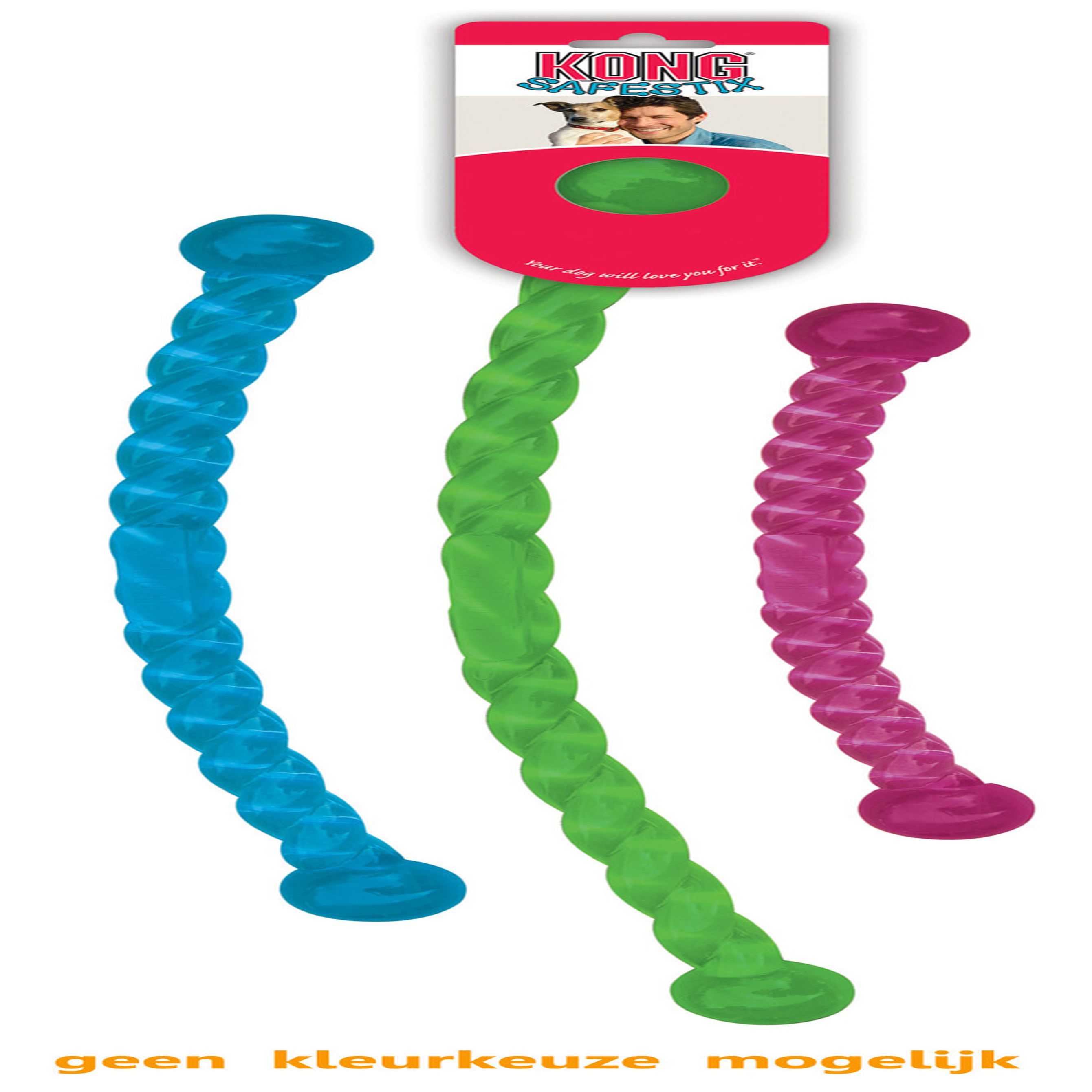 Hundespielzeug Safestix | rot blau grün | | S | Wurfspielzeug | 30 cm | Grün Rot Blau | Stab