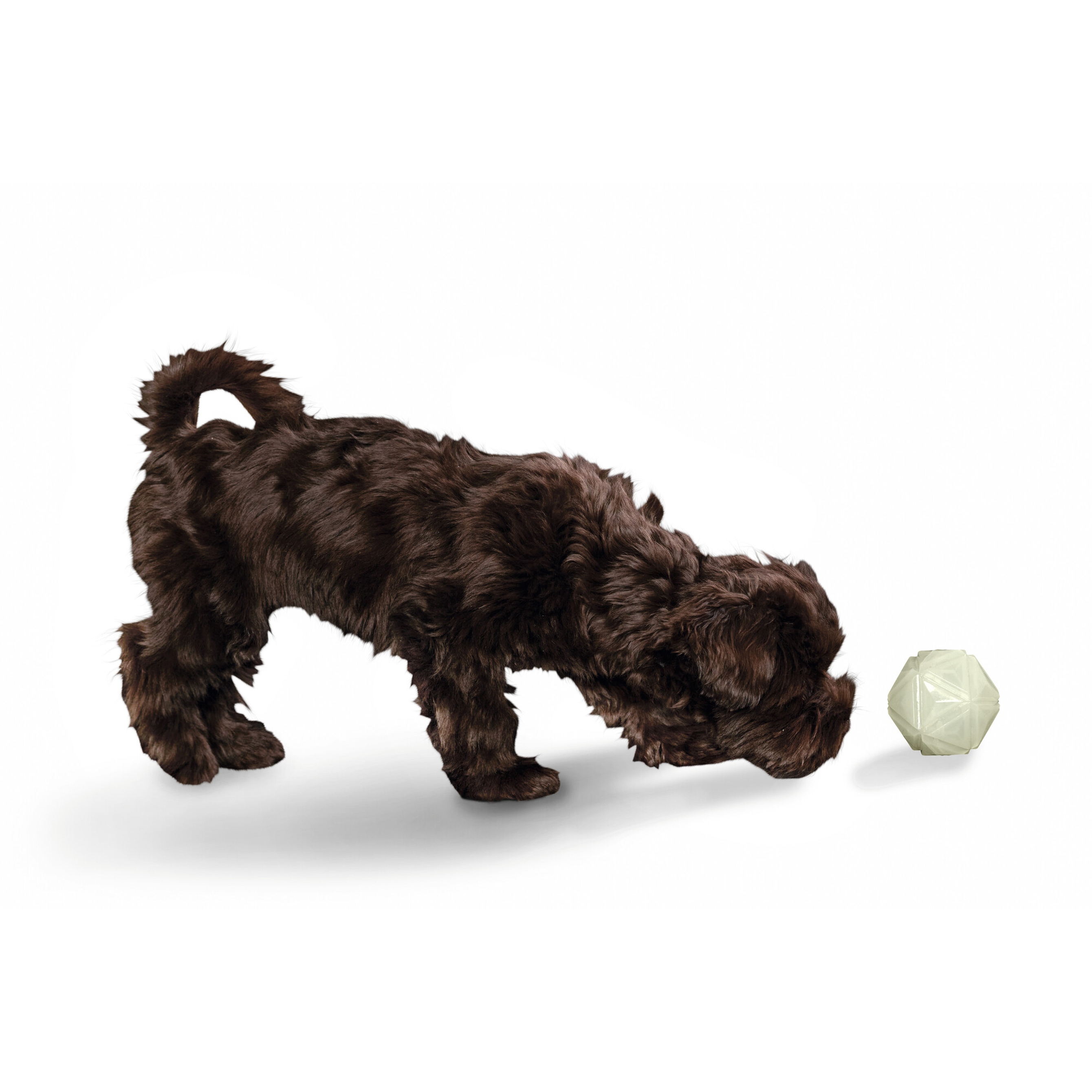 Hunter | Kisa | Hundespielzeug | TPR | Weiß | Spaß | Langlebig | Robust