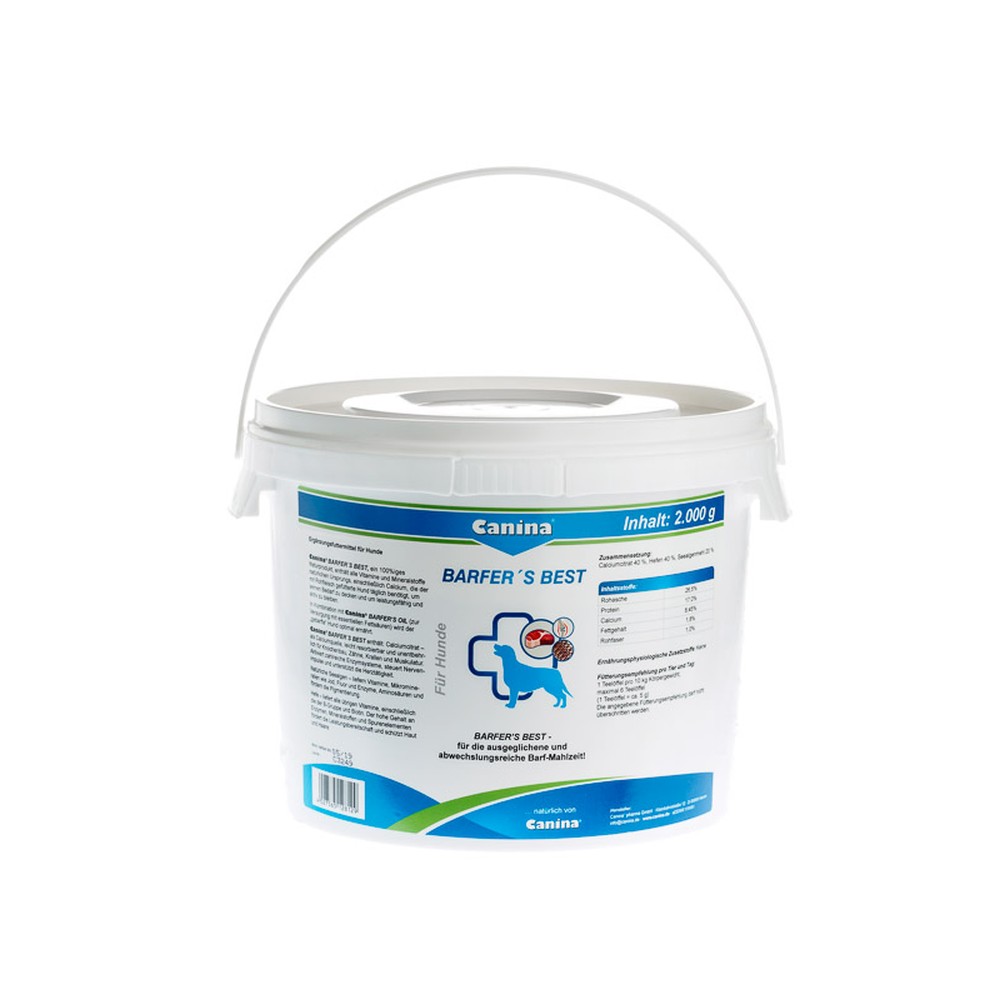 Canina | Barfers Best | B.A.R.F. Produkt | ohne Zusatzstoffe | Naturprodukt | Calcium