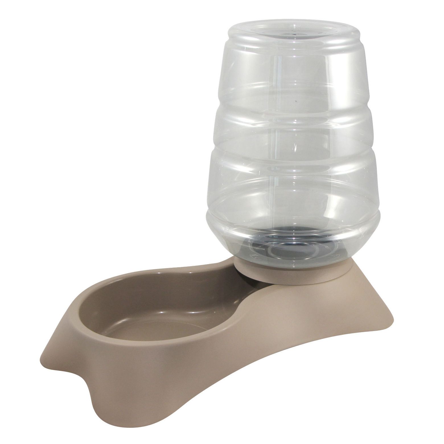 Coperani | Wasserspender für Hunde | Taupe | versch. Größen | Kunststoff