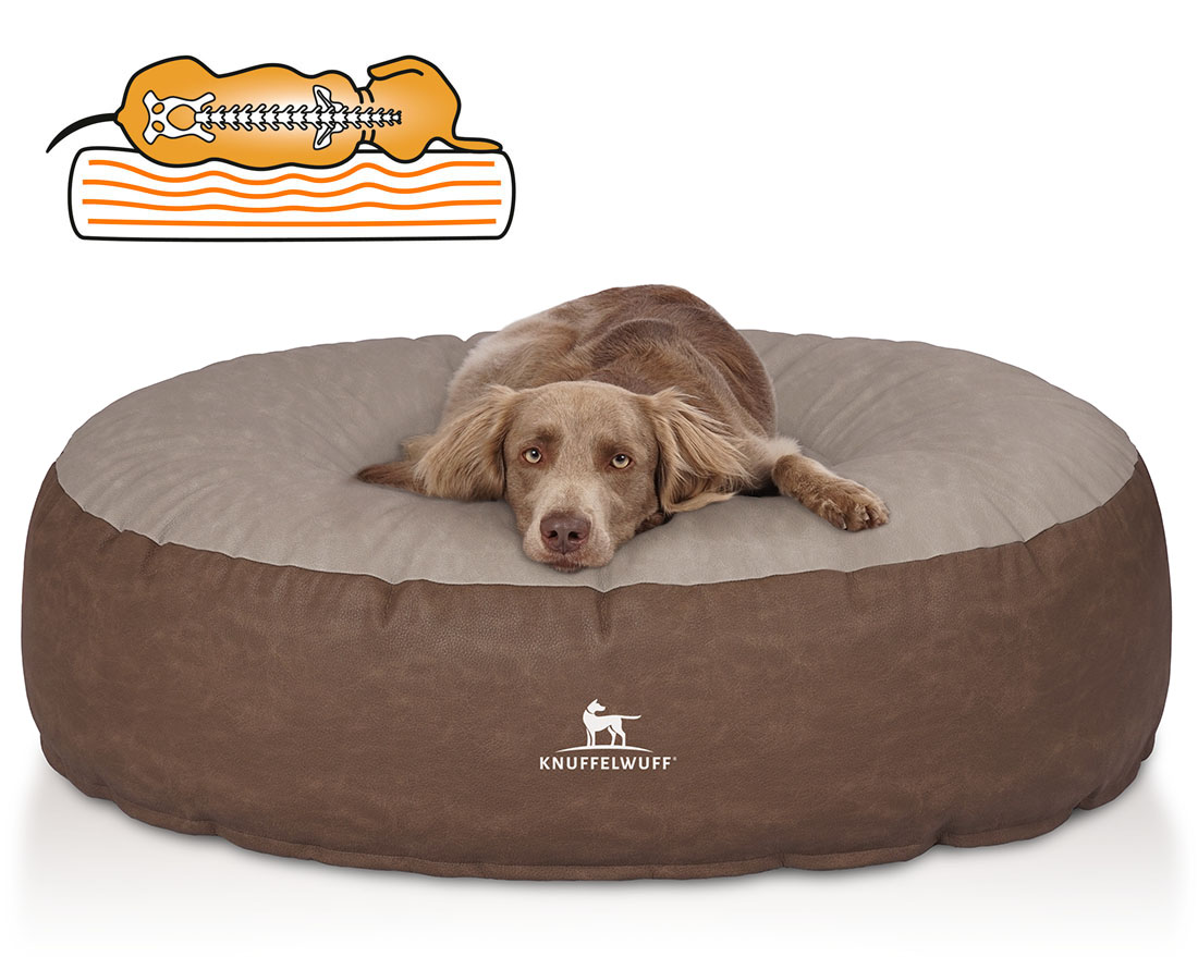 Knuffelwuff | Orthopädisches Hundebett Little Mountain UpNdown | Ergonomisch |  Matte | Matratze