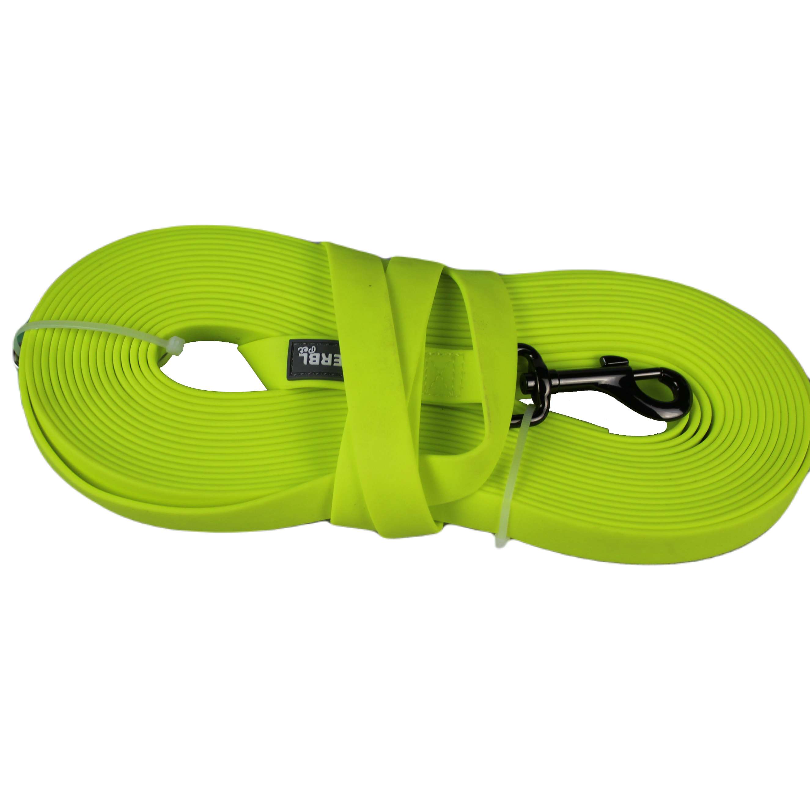 Hundeleine | Schleppleine Easy Care | neongelb | 2 cm x 10 m