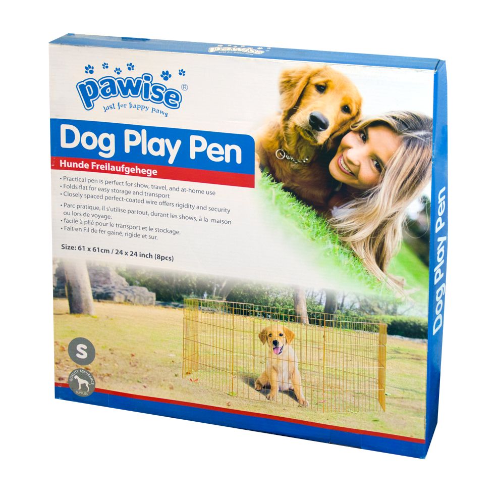 Pawise | Hundespielzeug | Dog Play Pen | 8 Panele | Rückzugsort | Gehege | versch. Große Panele