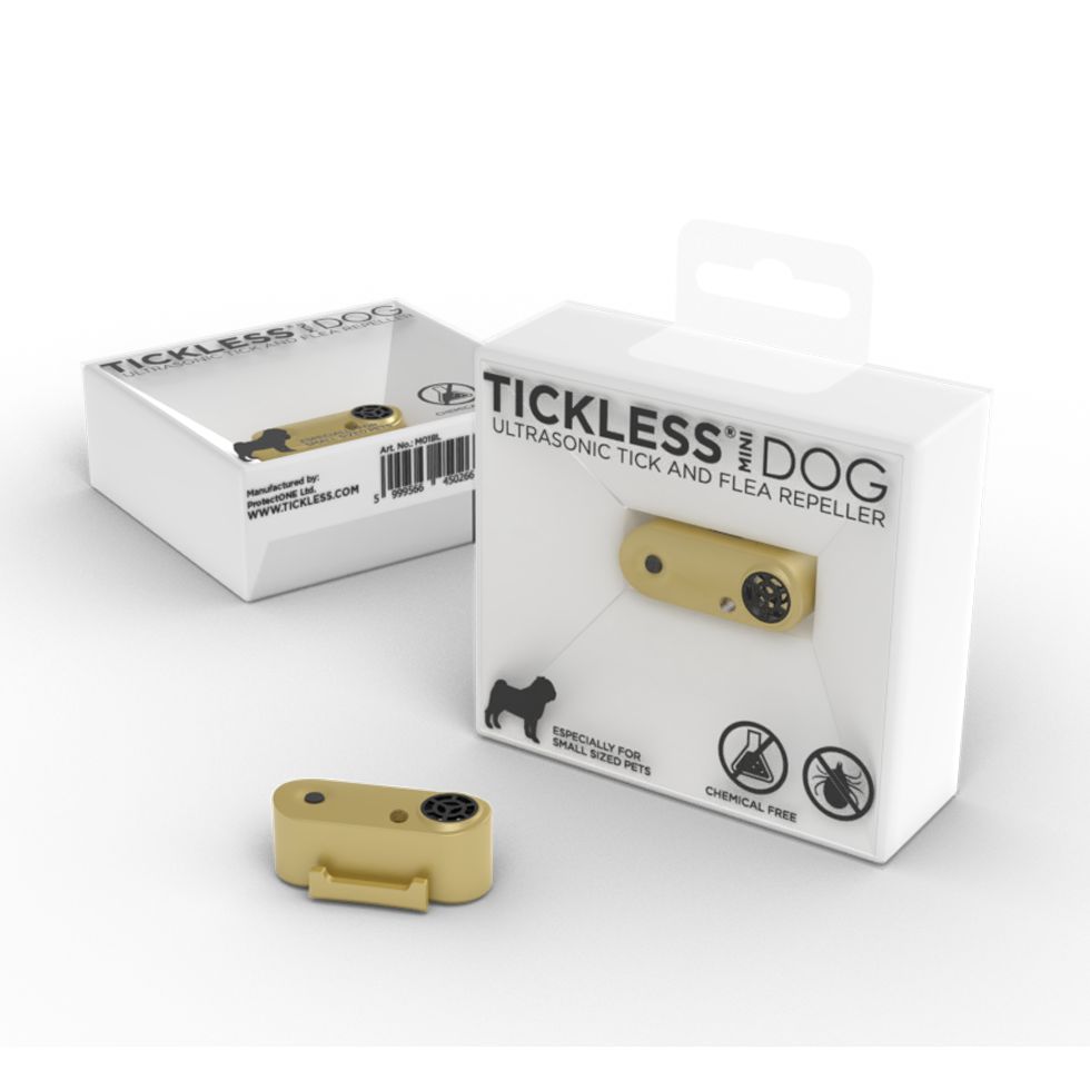 Tickless | Hundehalsband | Mini Dog wiederaufladbar | gegen Zecken und Flöhe | versch. Farben