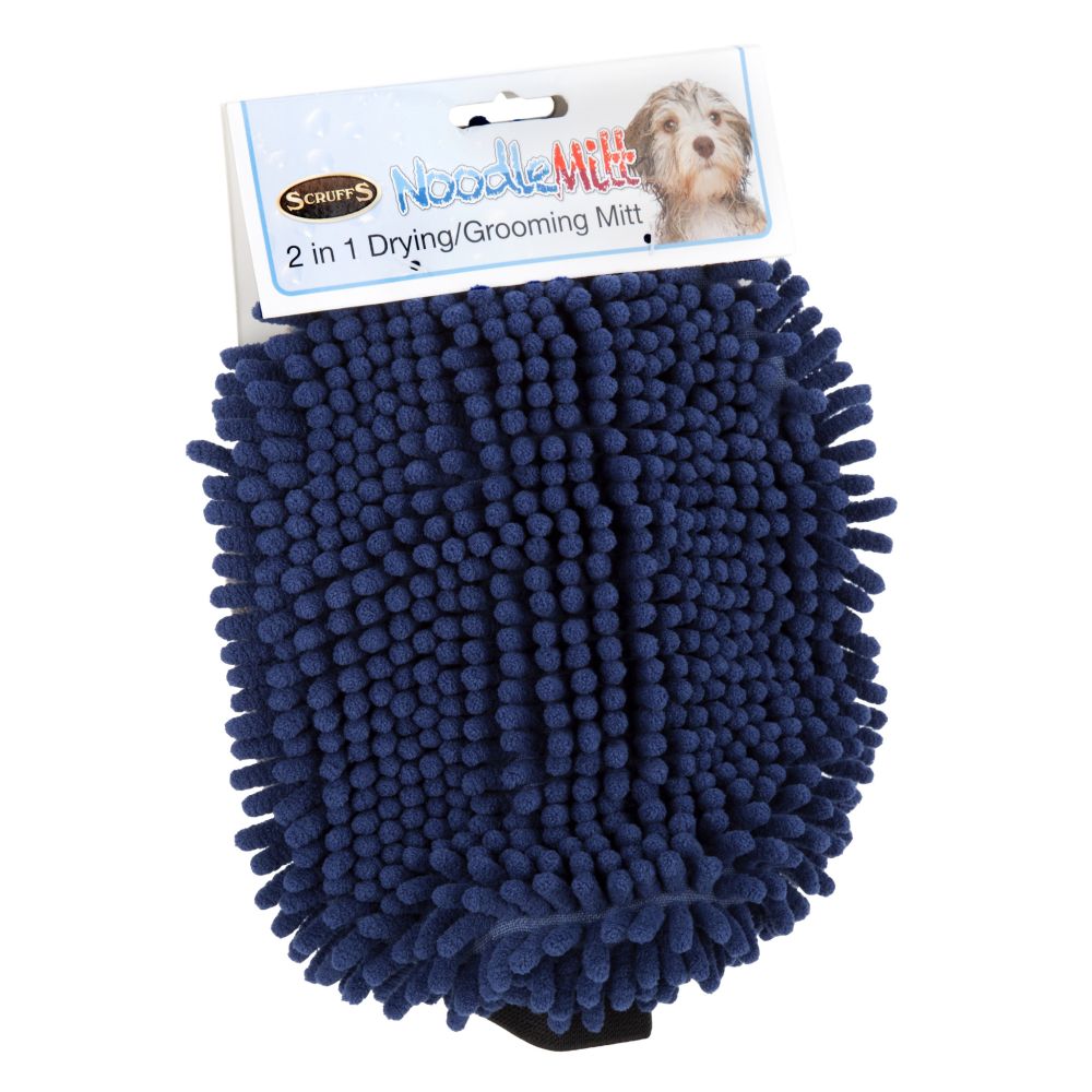Hundezubehör | Noodle Mitt Trockenhandschuh - versch. Farben