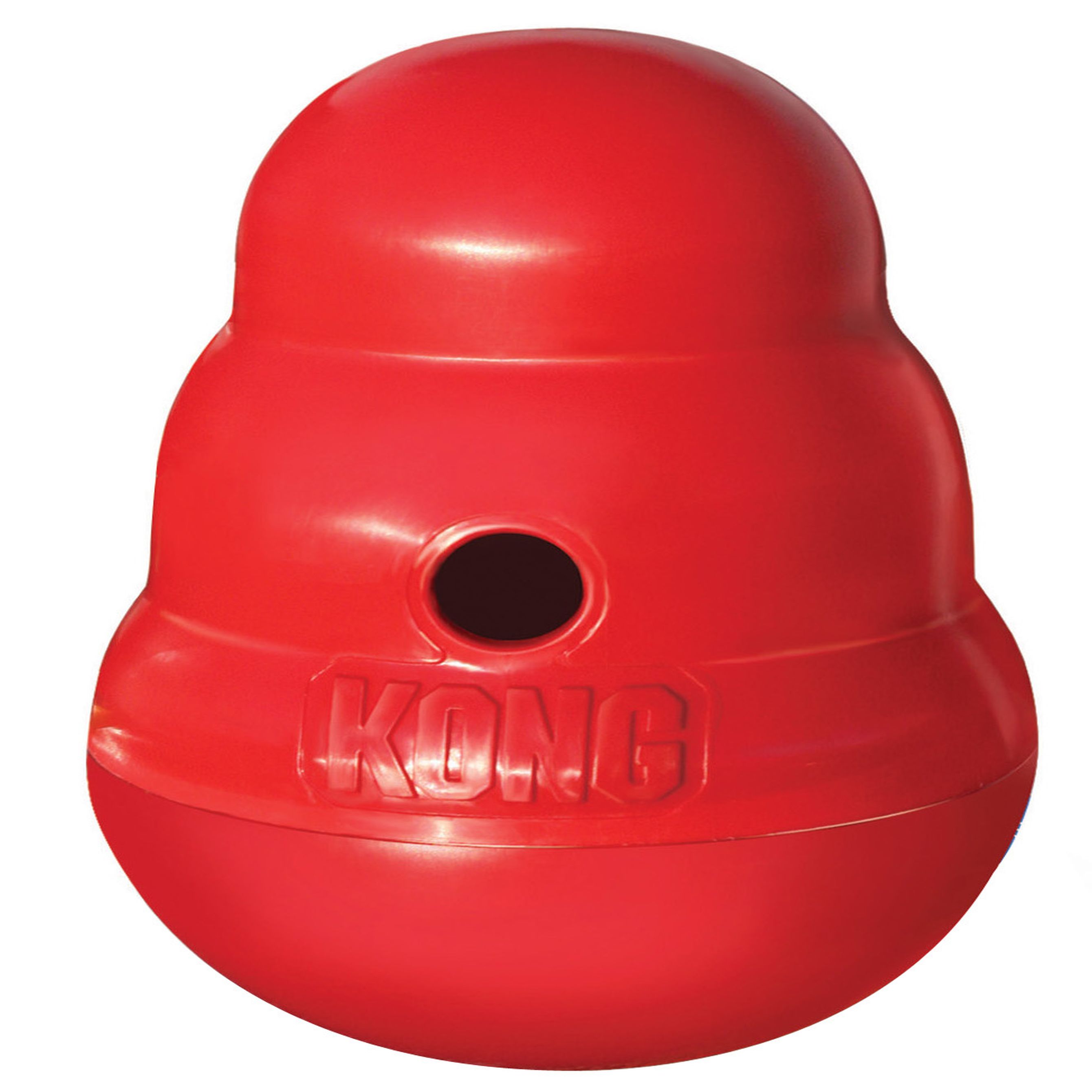 Futterspielzeug | Belohnung | WOBBLER | Hundespielzeug | Intelligenz | S | Rot | Kegel