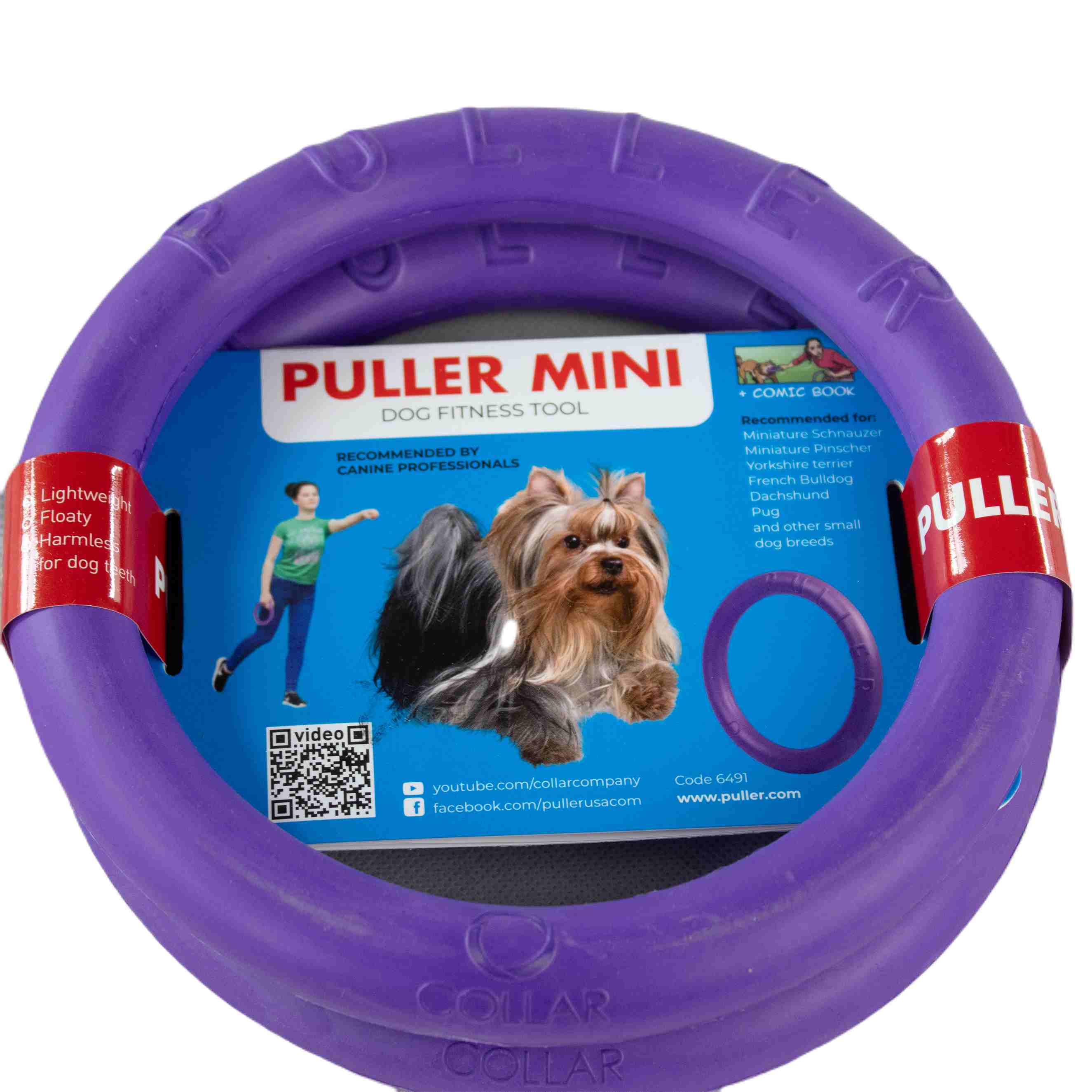 PULLER | Hundespielzeug | Trainingsring für Hunde | Wurfring | Wurfspielzeug | Apportieren