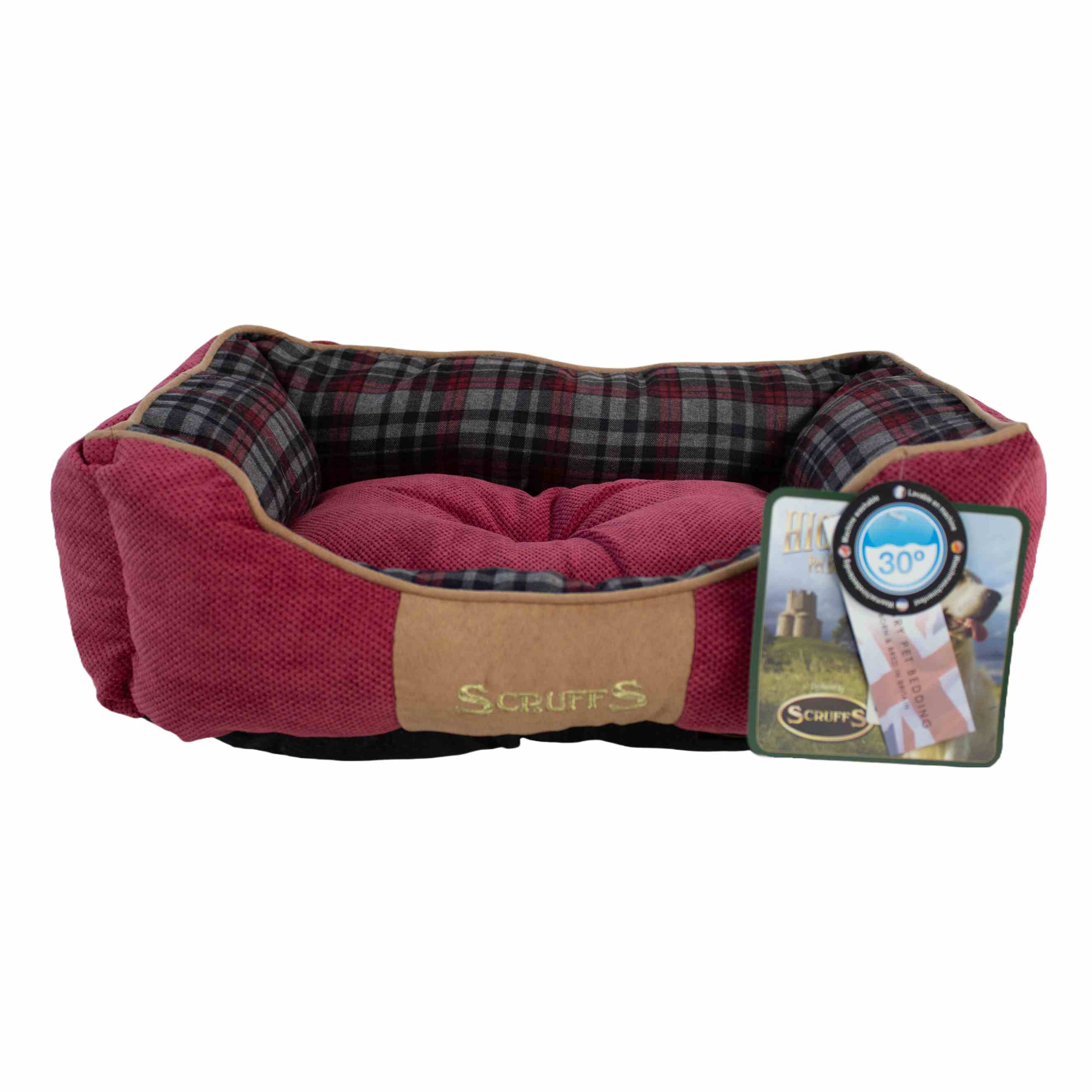 Scruffs | Hundebett | Highland Box Bett | Hundeschlafplatz | versch. Größen