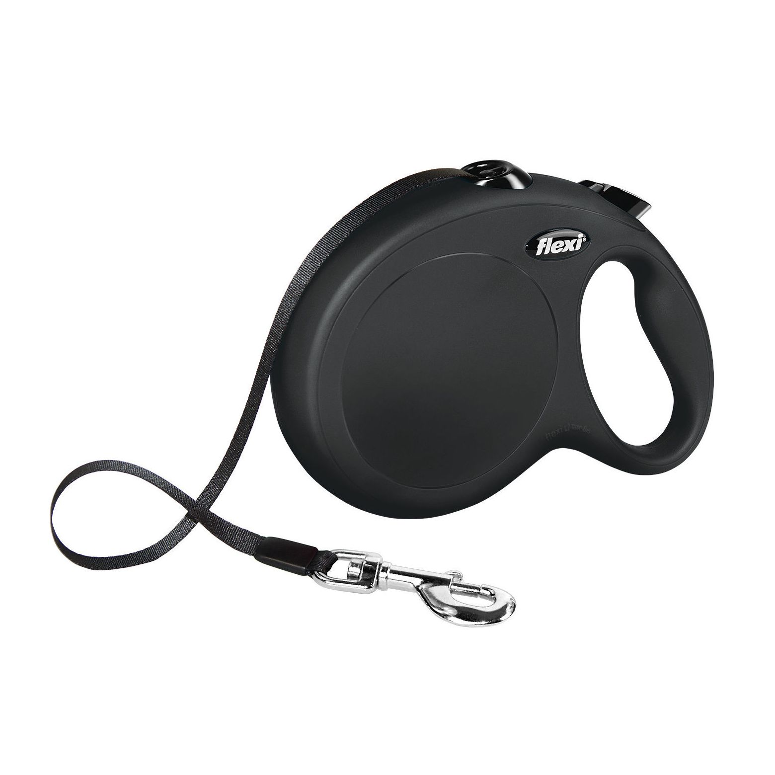 Coperani | Rollleine für Hunde | Schwarz | 8 m Länge | für Hunde bis max. 50 kg