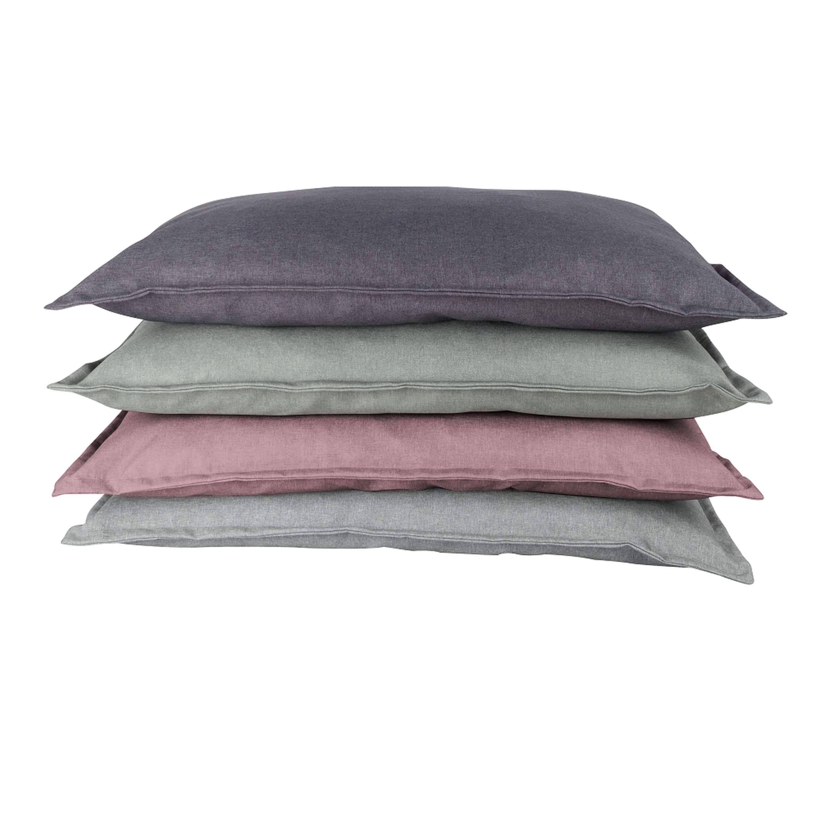 Hundekissen | Classic | Hundeschlafplätze | Kissen | 105 x 70 cm | Anthrazit | Polyester