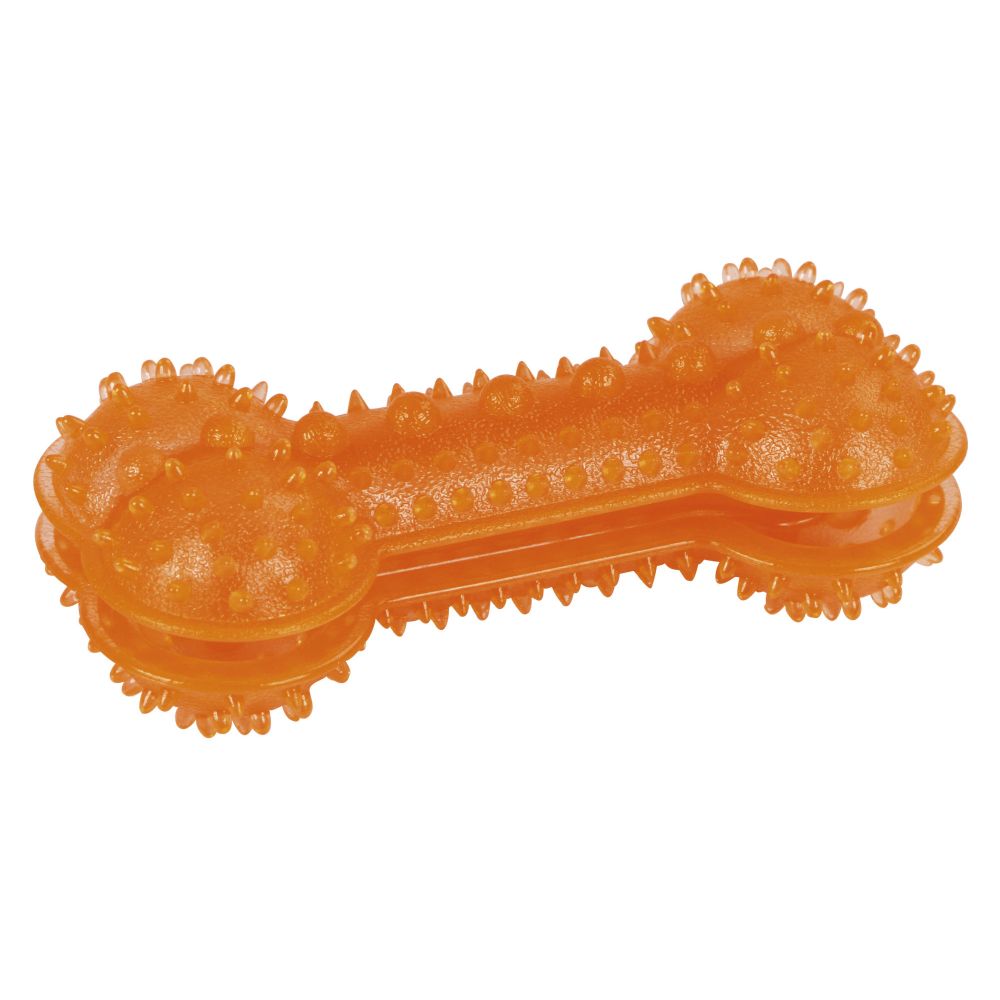Hundespielzeug | Knochen | ToyFastic befüllbar | Orange | versch. Größen