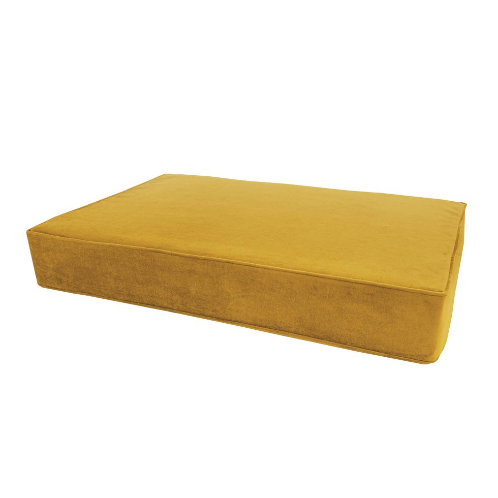 Madison | Hundekissen | Orthopädisches Kissen Velvet | Ergonomisch | versch. Farben und Größen
