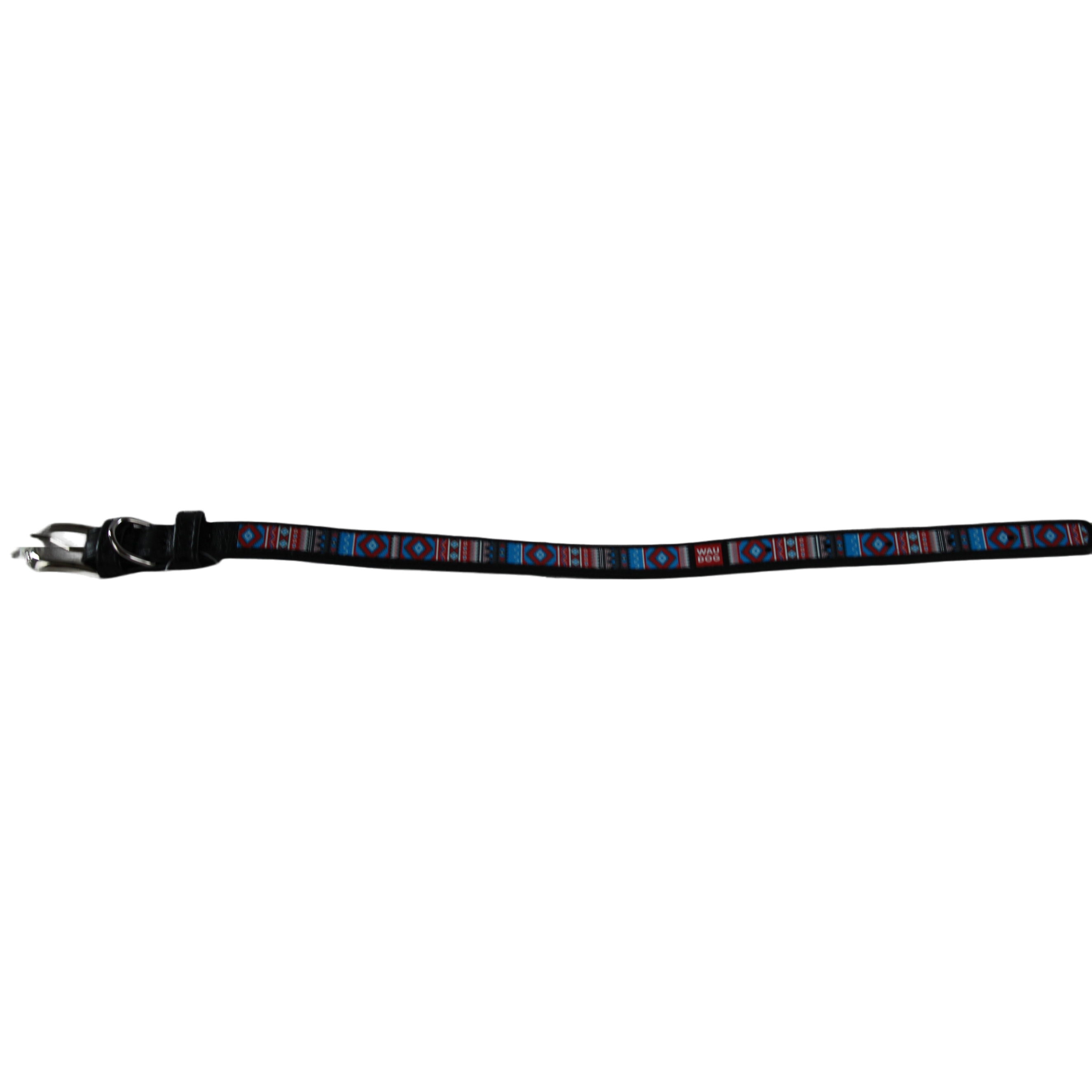 WAUDOG | Hundehalsband Accessoire | versch. Farben | 27-36 cm Halsumfang | Lederhalsband