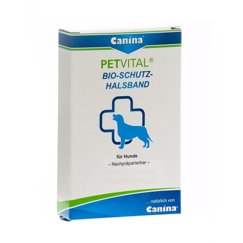 Canina | PETVITAL Bio-Schutzhalsband | Ungezieferbekämpfung | Sicherheitssverschluss | 3 Monate