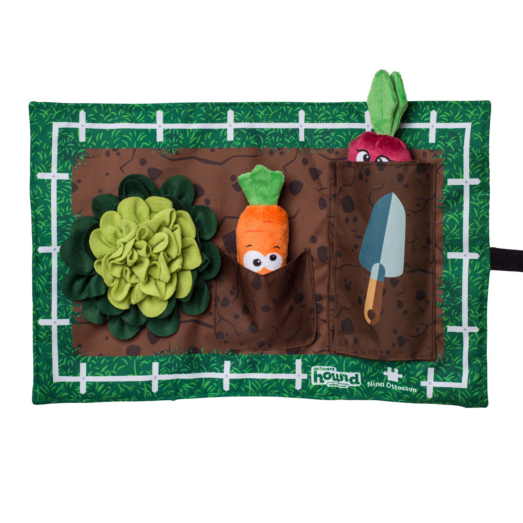 Outward Hound | Hundespielzeug | Nina Ottosson Activity Matz Garden Game