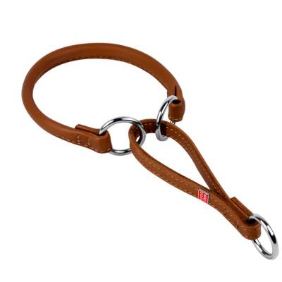 Collar | Hundehalsband WAUDOG SOFT | versch. Farben | 30-40cm Halsumfang | Trainingshalsband | Leder