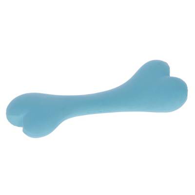 Knochen aus Vollgummi blau 17cm