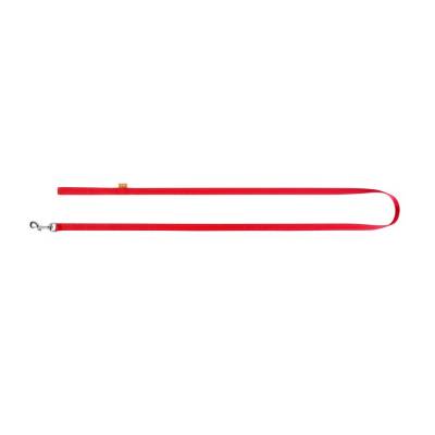 Hundeleine DOG Extreme Nylon+Leder Rot Länge: 200 cm