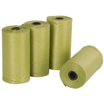 Hundekotbeutel grün 4x 20 Stk biologisch abbaubar