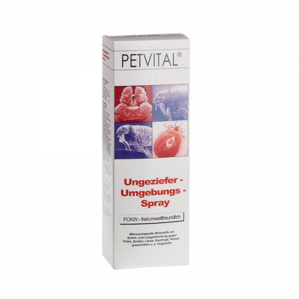 Canina | PETVITAL | Ungeziefer-Umgebungsspray | Bekämpfung | Langzeitwirkung | 500 ml Canina | PETVITAL | Ungeziefer-Umgebungsspray | Bekämpfung | Langzeitwirkung | 500 ml
