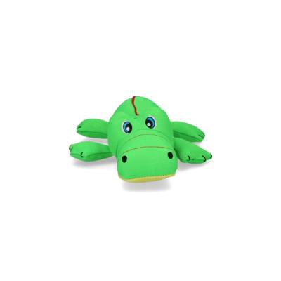Hunde Spielzeug aus kuschelweichen Plüschstoff Modell: Alligator,Maße:10 cm x 23 cm x 390 mm