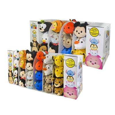 Hunde Kuscheltier Stofftier Disney Tsum Tsum Display inkl. 24 Stk. S, Breite:190 mm