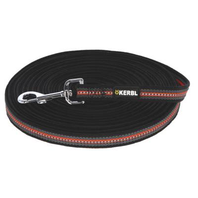 Suchleine Refelective 18mm x 10m Schwarzorange