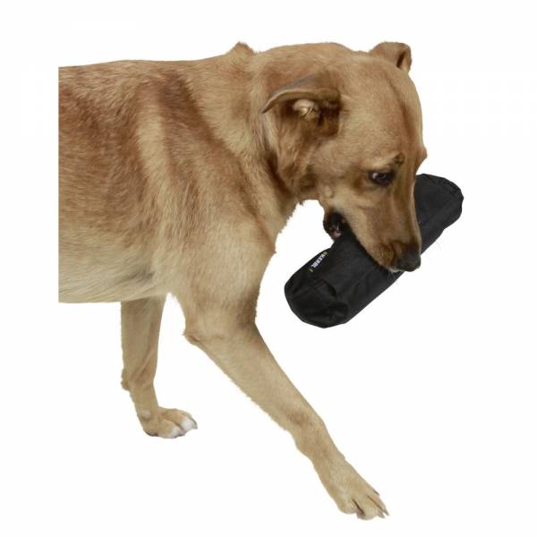Hundespielzeug | Snack dummy | 23 x 7 cm | Schwarz
