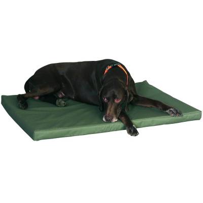 Hundematte 70 x 100 cm Oliv - Profi Hundebett - Wasserresistent