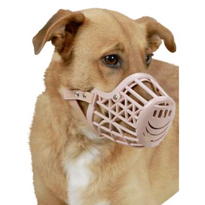 Kerbl | Maulkorb für Hunde | Braun | verschiedene Größen | Kunststoff | Hundemaulkorb | Hundezubehör