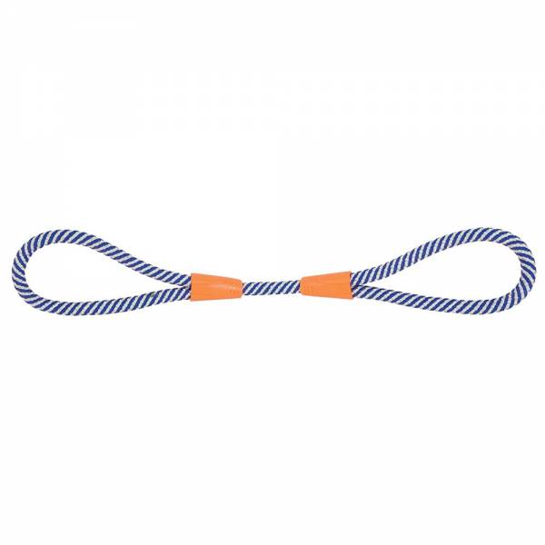 Hundespielzeug | Zerren | Kauen | Ziehen | OrangeBlau | 9x35x3.7 cm