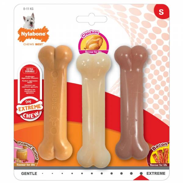 Hundespielzeug | Kauspielzeug | Extreme Chew Vorteilspack | S