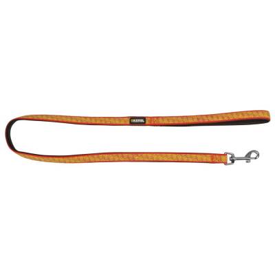 Leine reflektierend Schwarzorange 15mmx100cm